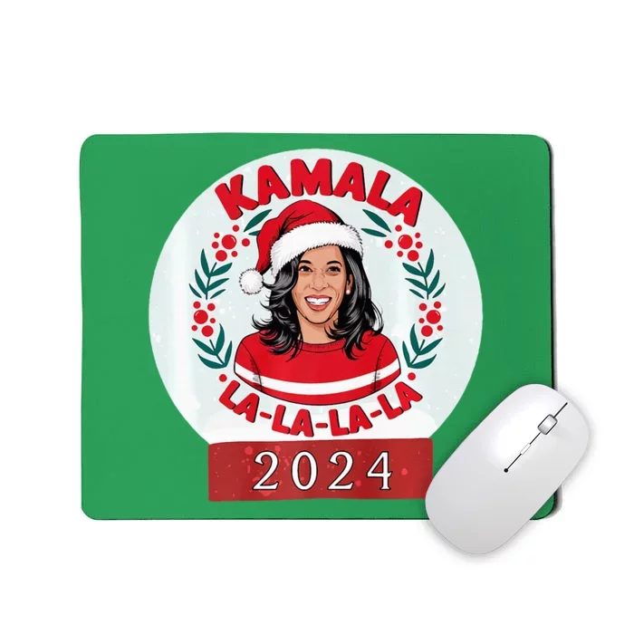 Kamala Fa La La La Funny Christmas 2024 Holiday Harris Walz Premium Mousepad