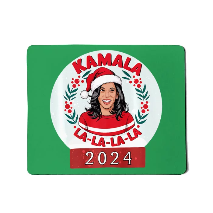 Kamala Fa La La La Funny Christmas 2024 Holiday Harris Walz Premium Mousepad