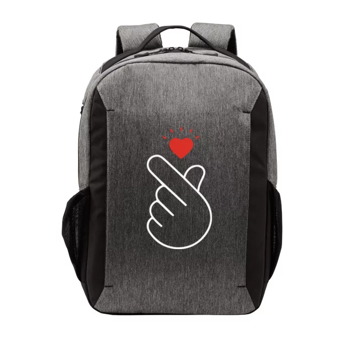 Korean Finger Love Symbol Vector Backpack