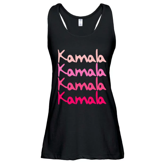 Kamala First Name Ladies Essential Flowy Tank