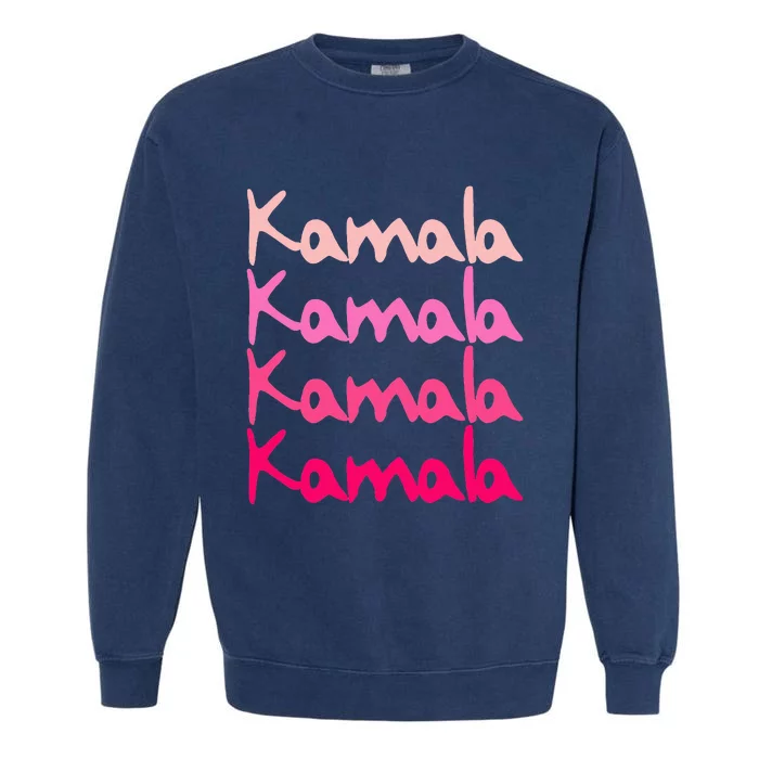 Kamala First Name Garment-Dyed Sweatshirt