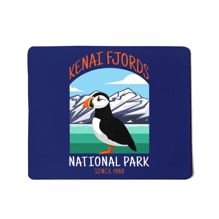 Kenai Fjords National Park Us Puffin Bird Alaska Mousepad