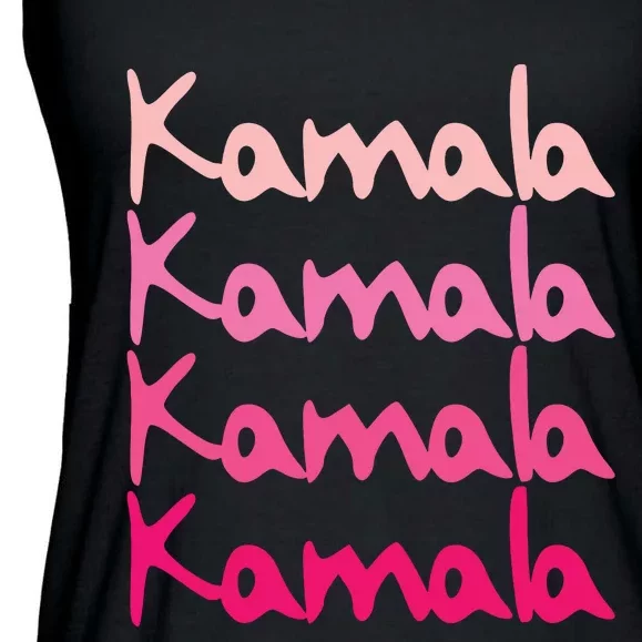 Kamala First Name Boy Girl Ladies Essential Flowy Tank