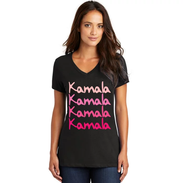 Kamala First Name Boy Girl Women's V-Neck T-Shirt