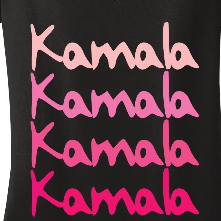 Kamala First Name Boy Girl Women's V-Neck T-Shirt