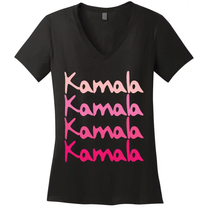 Kamala First Name Boy Girl Women's V-Neck T-Shirt