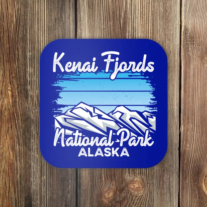 Kenai Fjords National Park Alaska Explore Nature Hiking Gift Coaster