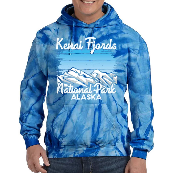 Kenai Fjords National Park Alaska Explore Nature Hiking Gift Tie Dye Hoodie