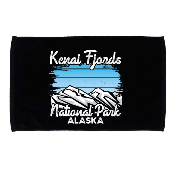 Kenai Fjords National Park Alaska Explore Nature Hiking Great Gift Microfiber Hand Towel