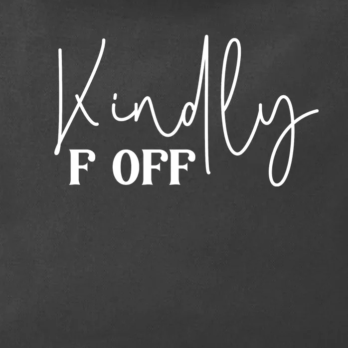 Kindly F Off Funny Png Pod Zip Tote Bag