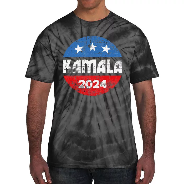 Kamala For President Kamala 2024 Tie-Dye T-Shirt