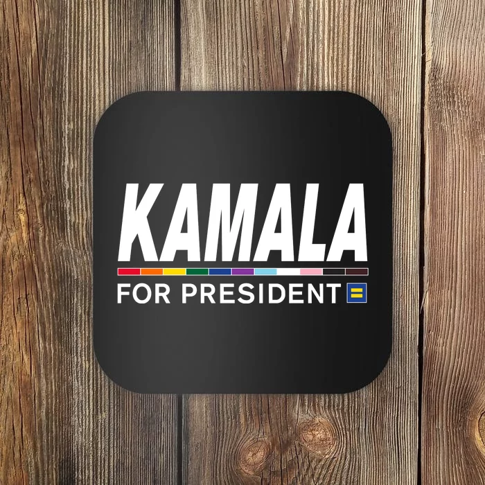 Kamala For President Pride Coaster