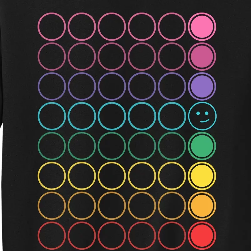 Kinda Funny Pride Buttons Tall Sweatshirt