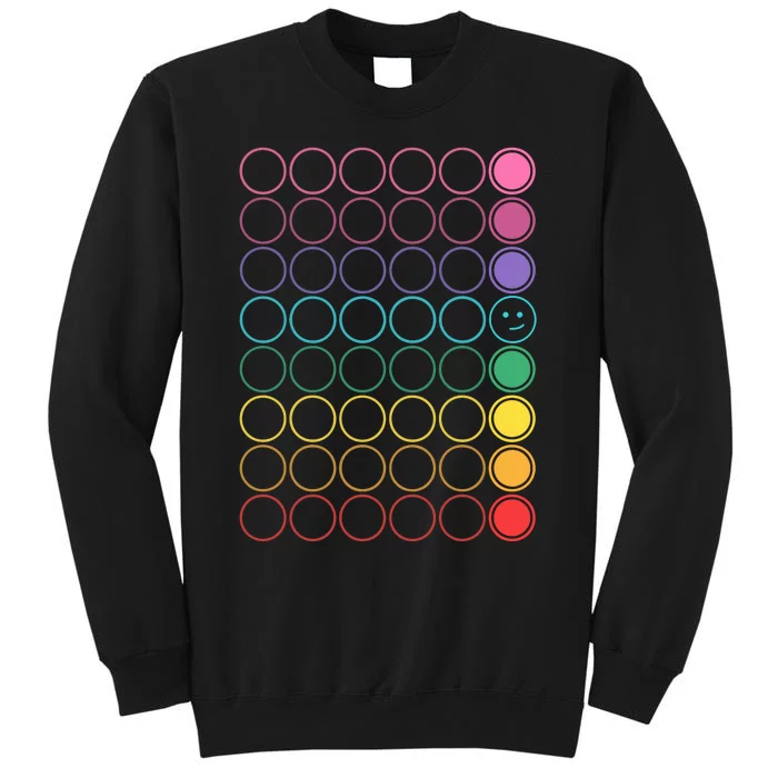 Kinda Funny Pride Buttons Tall Sweatshirt