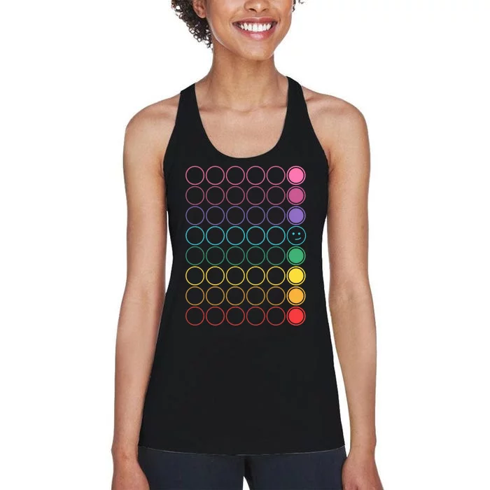 Kinda Funny Pride Buttons Women's Racerback Tank