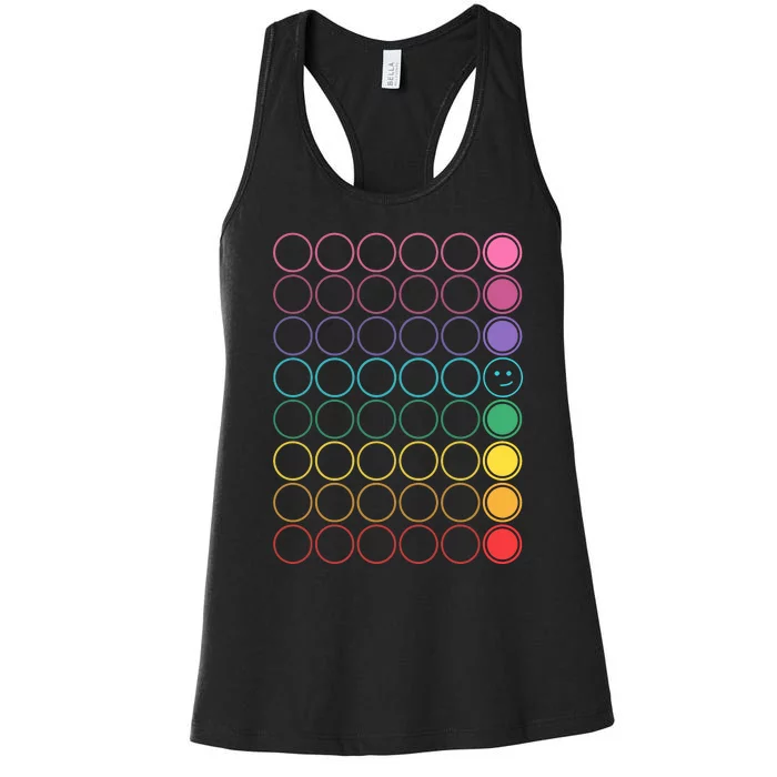 Kinda Funny Pride Buttons Women's Racerback Tank