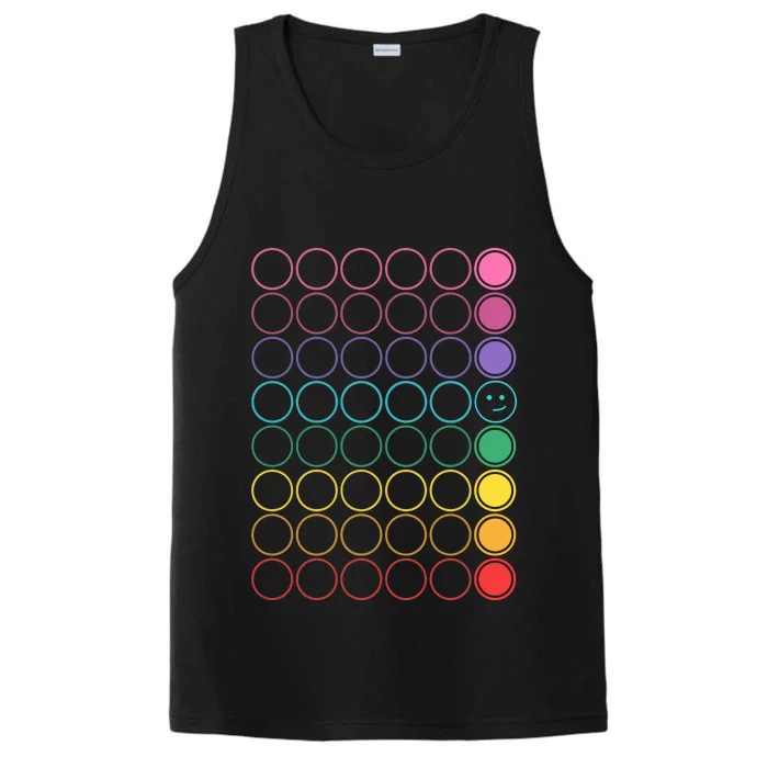 Kinda Funny Pride Buttons Performance Tank