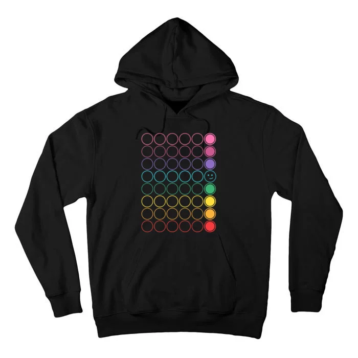 Kinda Funny Pride Buttons Tall Hoodie