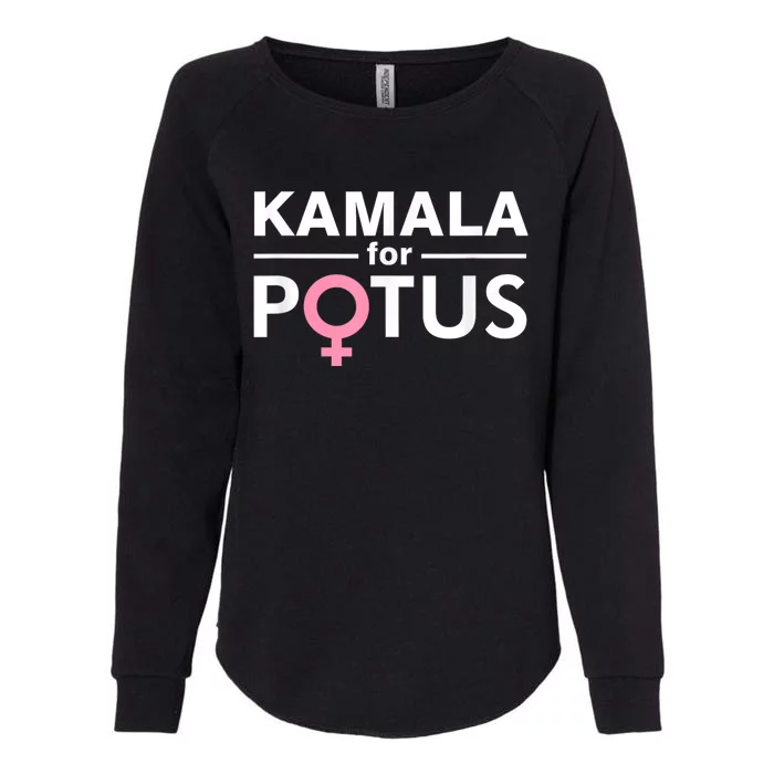 Kamala For Potus Kamala Harris The First Woman President Womens California Wash Sweatshirt