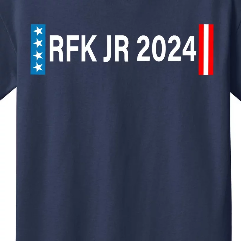 Kennedy For President 2024 Cool Flag Usa Kids T-Shirt