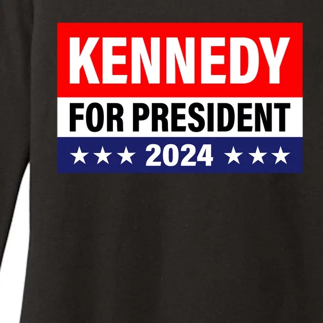 Kennedy For President 2024 Cool Flag Banner With Stars Womens CVC Long Sleeve Shirt