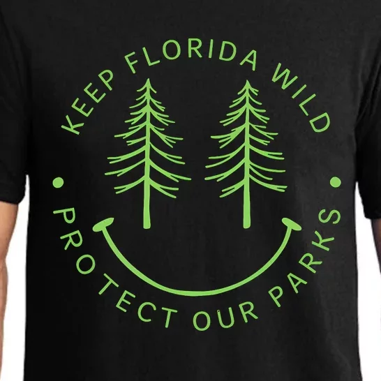 Keep FloridaS Parks Protected Florida Parks Graphic Pajama Set