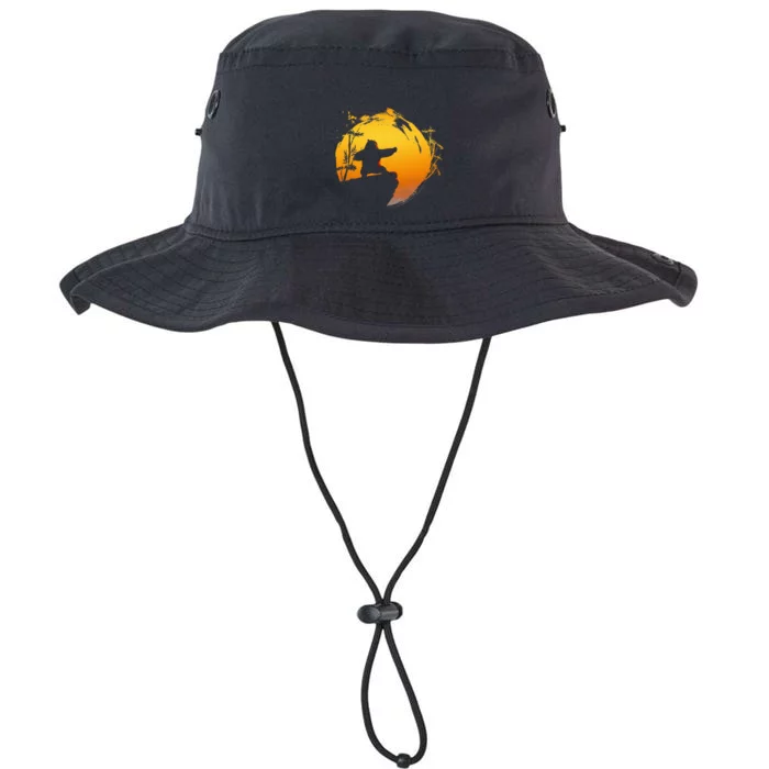 Kung Fu Panda Po Tai Chi Sunset Silhouette Legacy Cool Fit Booney Bucket Hat