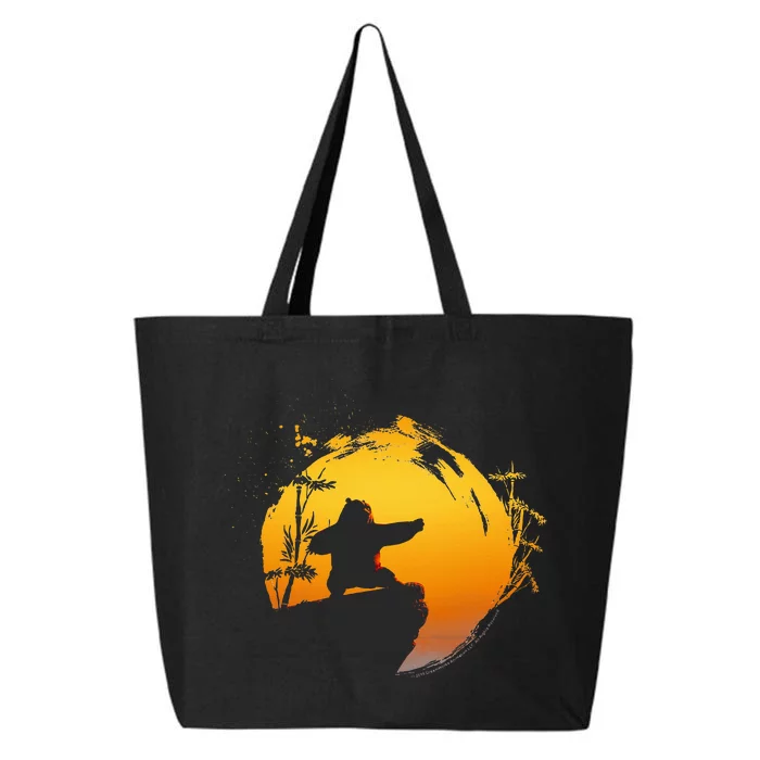 Kung Fu Panda Po Tai Chi Sunset Silhouette 25L Jumbo Tote