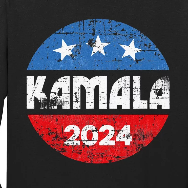 Kamala For President Kamala 2024 Tall Long Sleeve T-Shirt