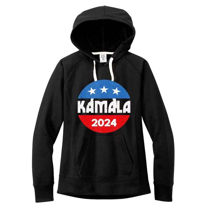 Kamala For President Kamala 2024 Women's Fleece Hoodie