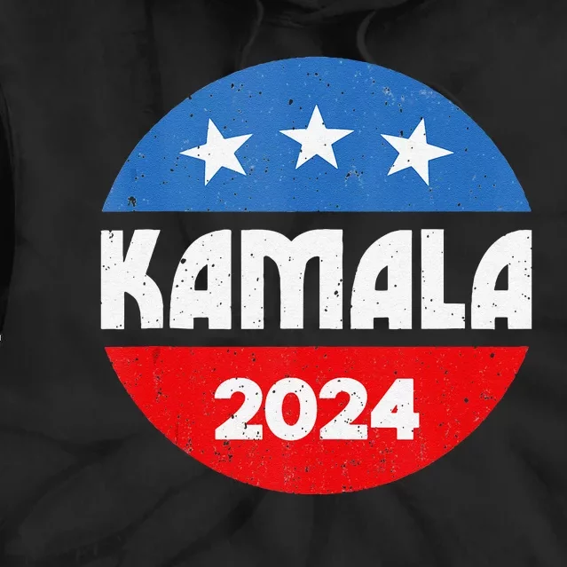 Kamala For President Kamala 2024 Tie Dye Hoodie