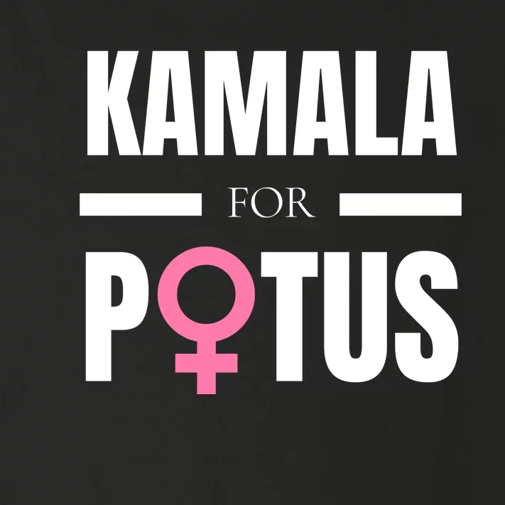 Kamala For Potus Toddler Long Sleeve Shirt