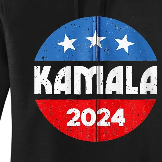 Kamala For President Kamala 2024 Women's Pullover Hoodie