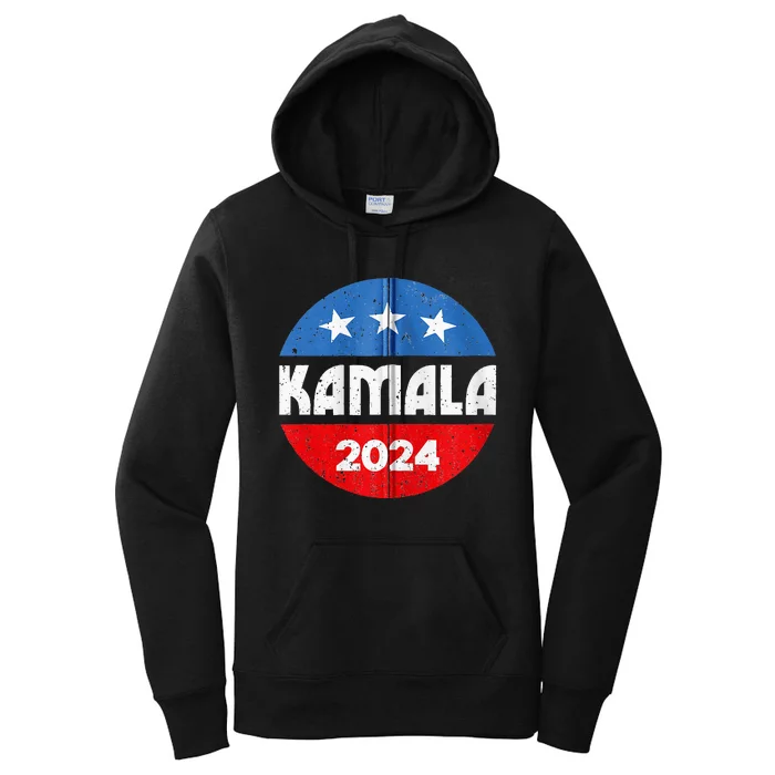 Kamala For President Kamala 2024 Women's Pullover Hoodie