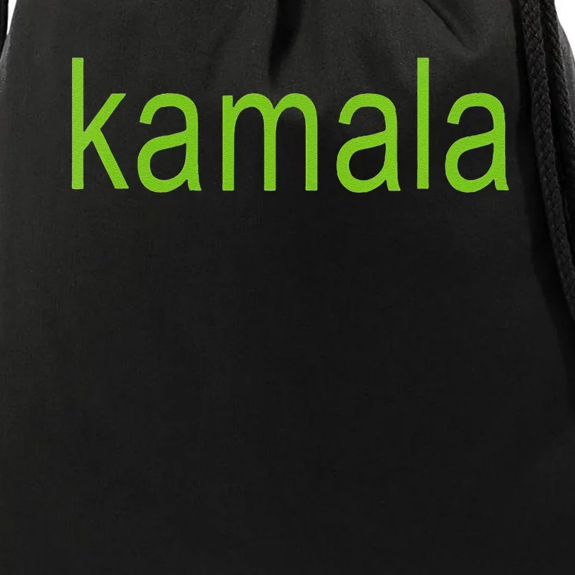 Kamala For President SheS No Brat! Vote Blue Drawstring Bag