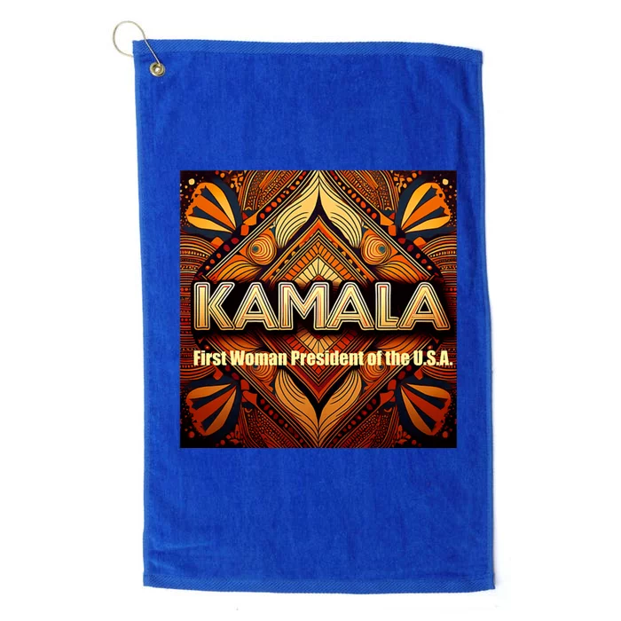 Kamala For President Platinum Collection Golf Towel