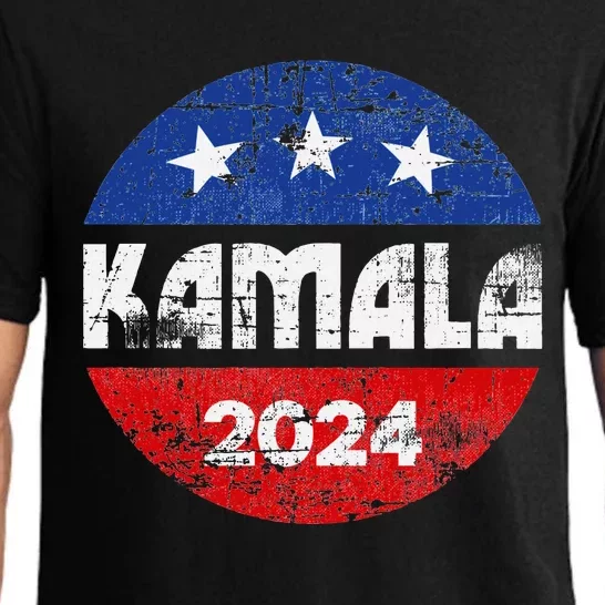 Kamala For President Kamala 2024 Long Sleeve Pajama Set