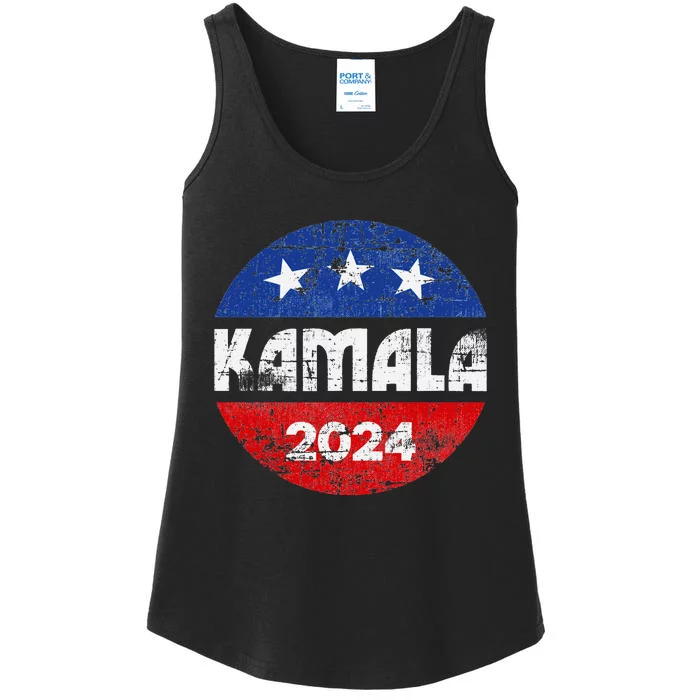 Kamala For President Kamala 2024 Long Sleeve Ladies Essential Tank