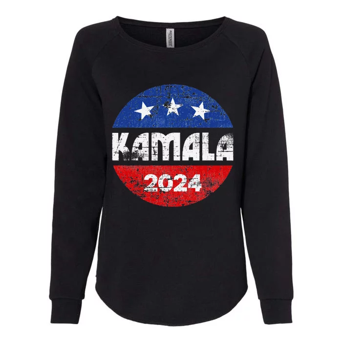 Kamala For President Kamala 2024 Long Sleeve Womens California Wash Sweatshirt