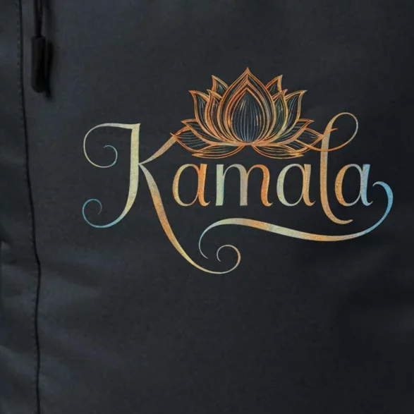 Kamala For President Lotus Flower Vote Blue 2024 Daily Commute Backpack