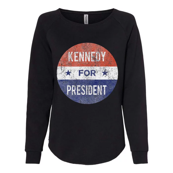 Kennedy For President JFK 1960 Election Womens California Wash Sweatshirt