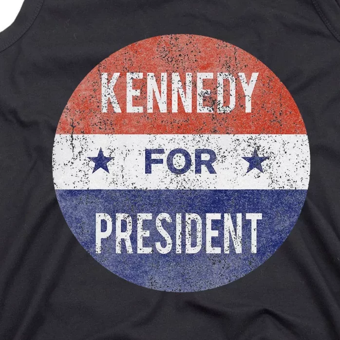 Kennedy For President JFK 1960 Election Tank Top