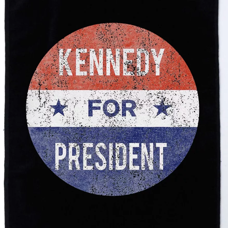 Kennedy For President JFK 1960 Election Platinum Collection Golf Towel