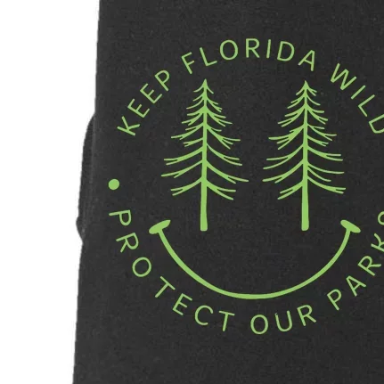 Keep Floridas Parks Protected Florida Parks Graphic Doggie 3-End Fleece Hoodie