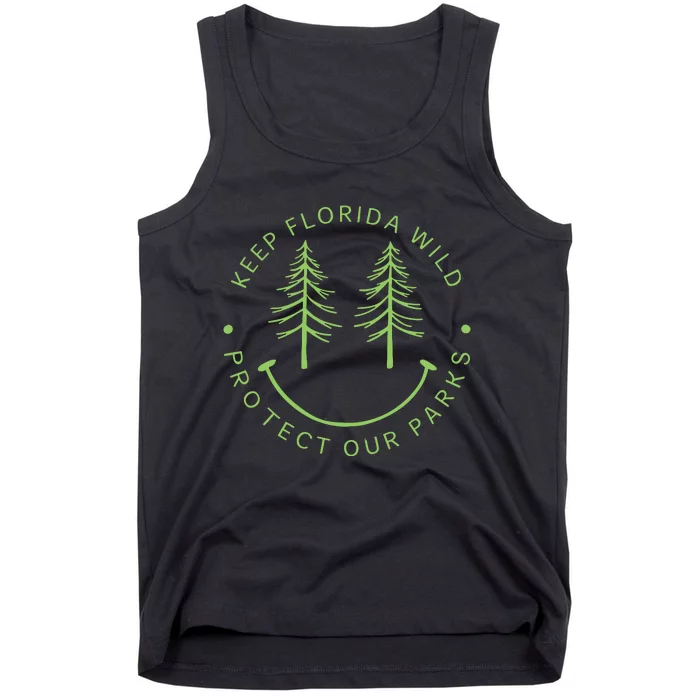 Keep Floridas Parks Protected Florida Parks Graphic Tank Top