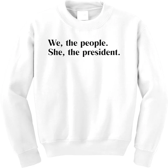 Kamala For President Kamala Harris Merch Kamala 2024 T Democ Kids Sweatshirt