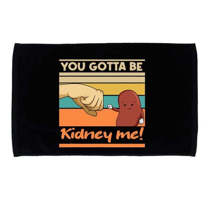 Kidney Funny Pun For A Kidney Donor Microfiber Hand Towel