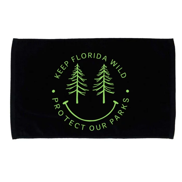 Keep FloridaS Parks Protected Florida Parks Microfiber Hand Towel