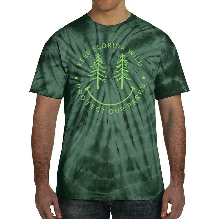 Keep FloridaS Parks Protected Florida Parks Tie-Dye T-Shirt