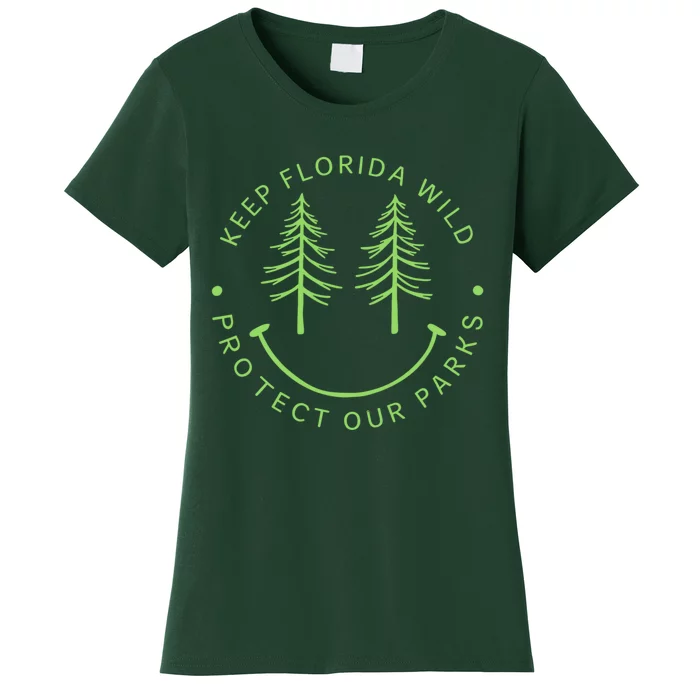 Keep FloridaS Parks Protected Florida Parks Women's T-Shirt